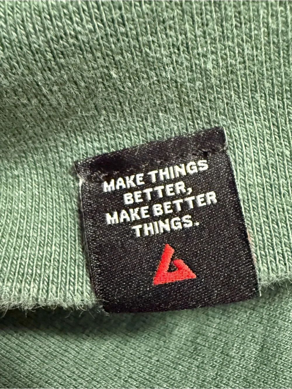 American Giant Green Zip Up Hoodie - Picture 8 of 11